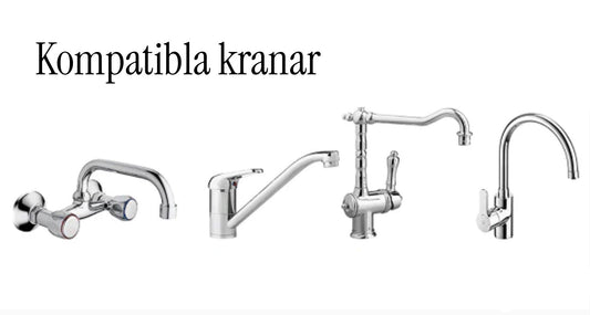 Passar filtret på min kran? En enkel guide innan du beställer