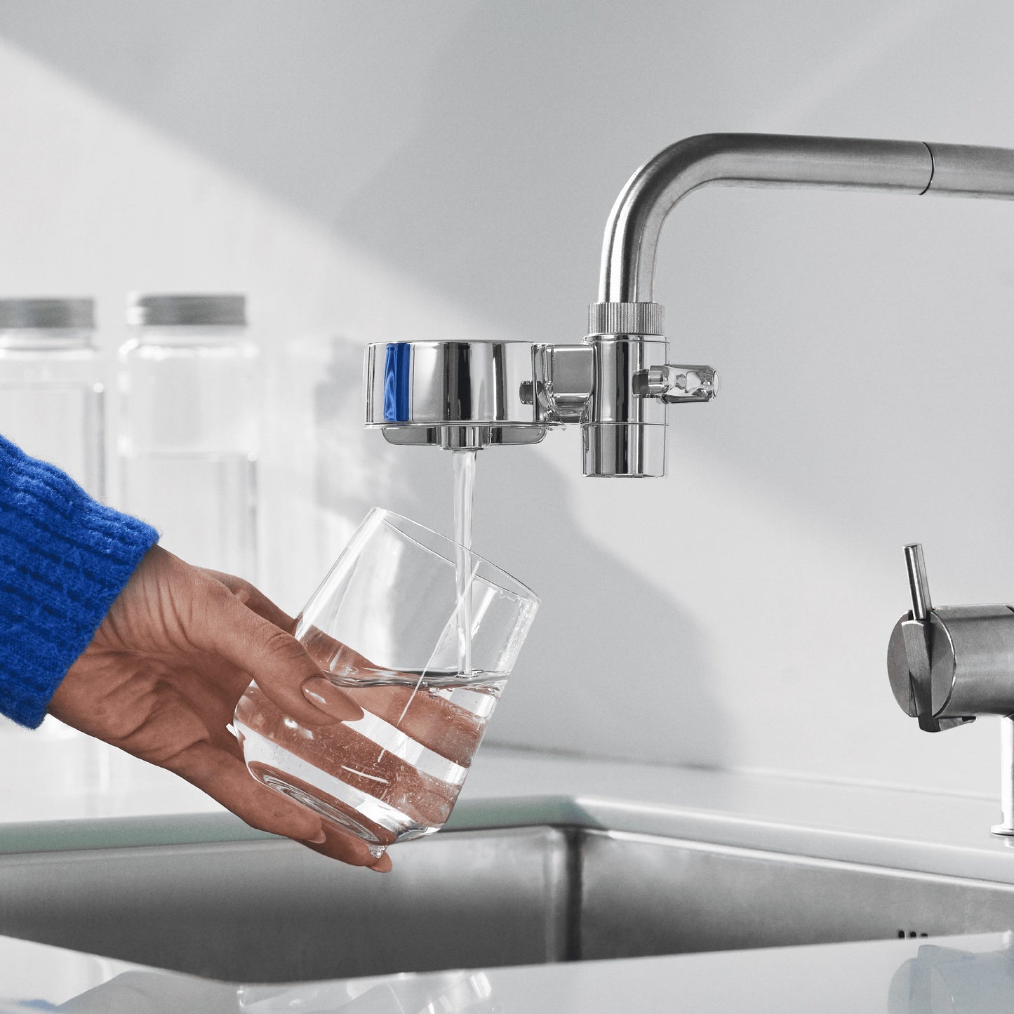 EcoPro Compact krom årspaket vattenfilter till kran