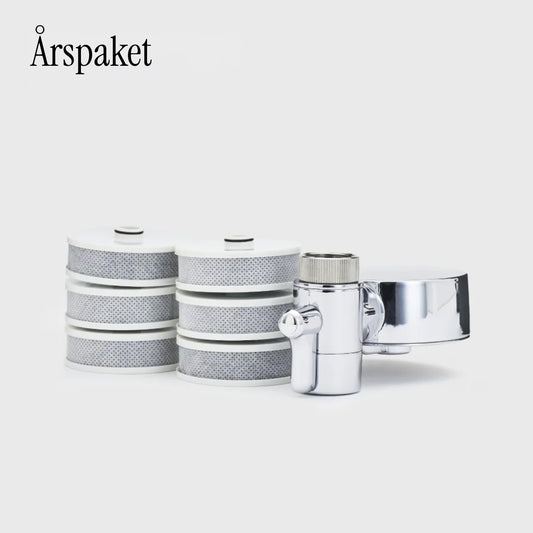 EcoPro Compact krom årspaket vattenfilter till kran