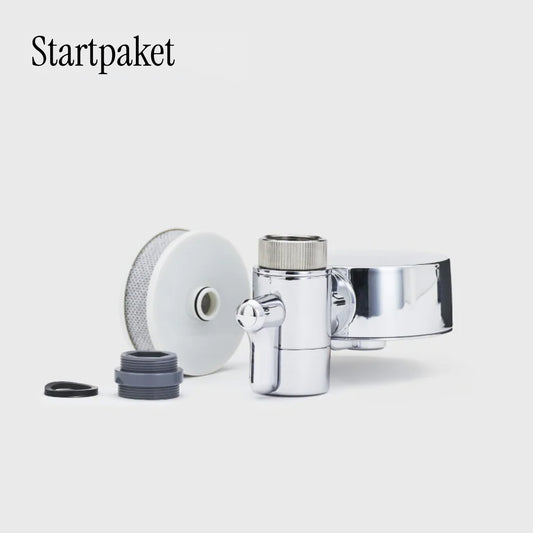 EcoPro Compact krom startpaket vattenfilter till kran